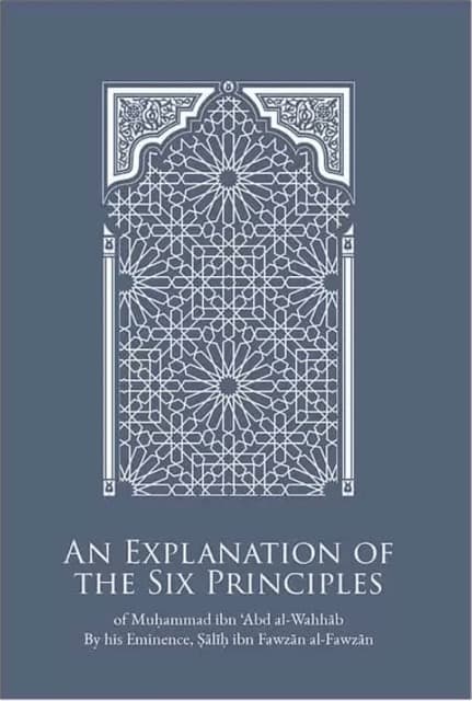 Usool As Sittah: Six Fundamental Principles