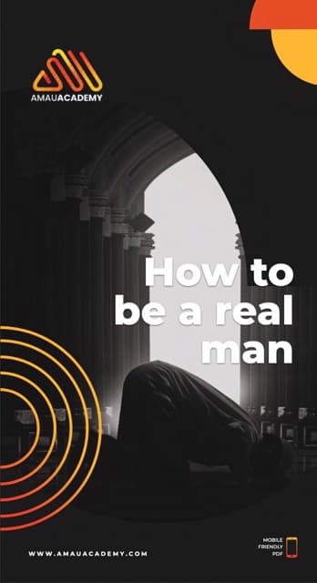 How to be a Real Man