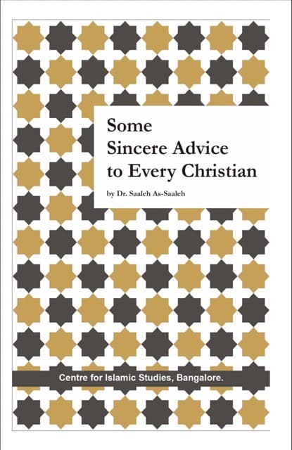 Some Sincere Advice To Every Christian
