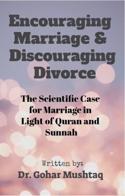 Encouraging Marriage & Discouraging Divorce