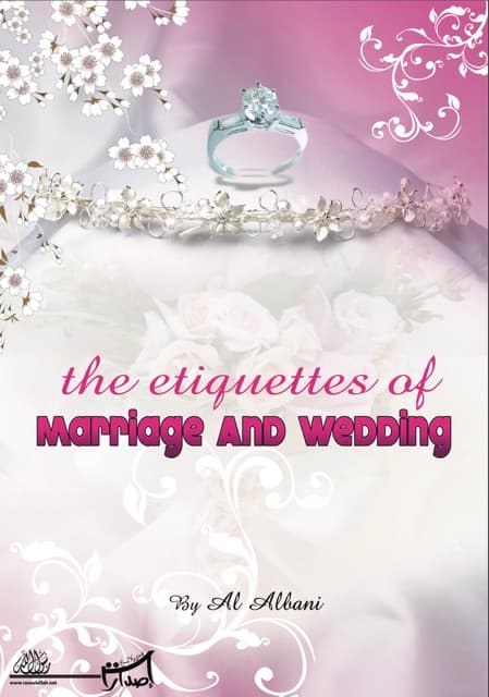 The Etiquette of Marriage and Wedding
