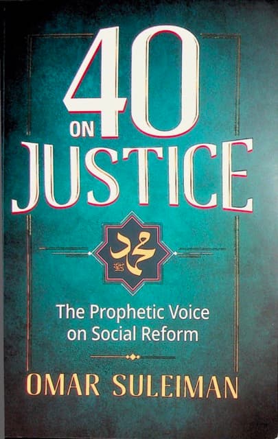 40 on Justice- The Prophetic Voice on Social Reform
