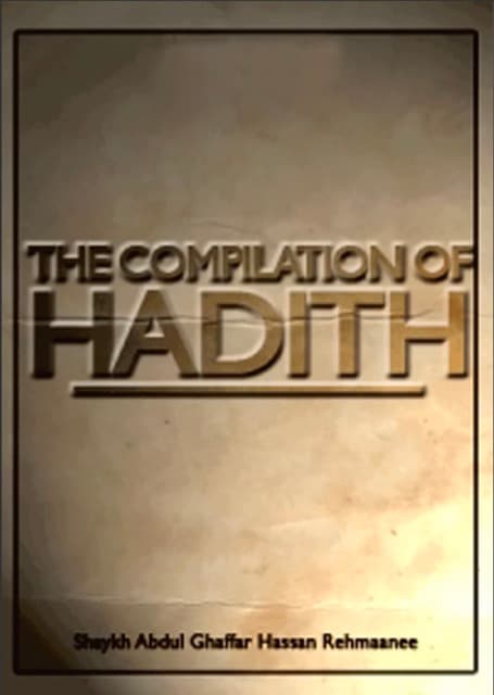 Compilation Hadeeth
