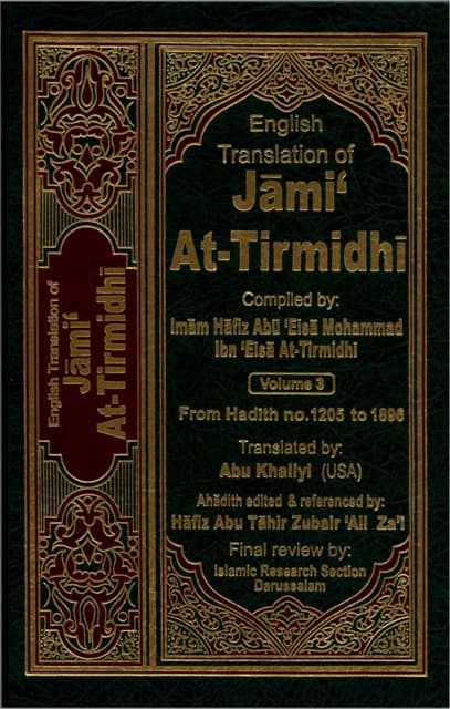 Jami at-Tirmidhi Vol. 3