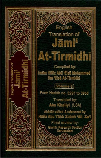 Jami at-Tirmidhi Vol. 6