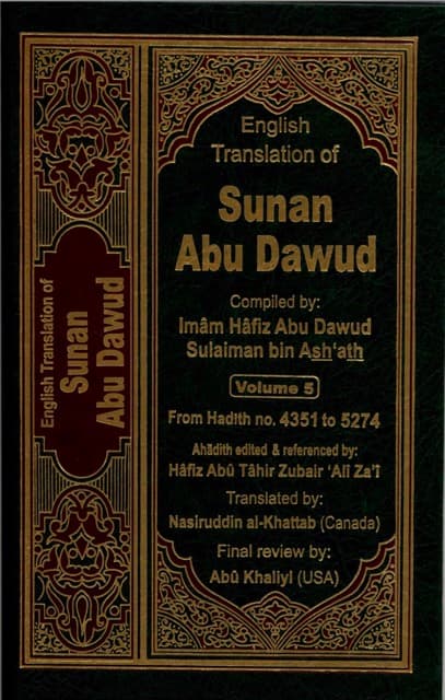 Sunan Abu Dawud Vol. 5