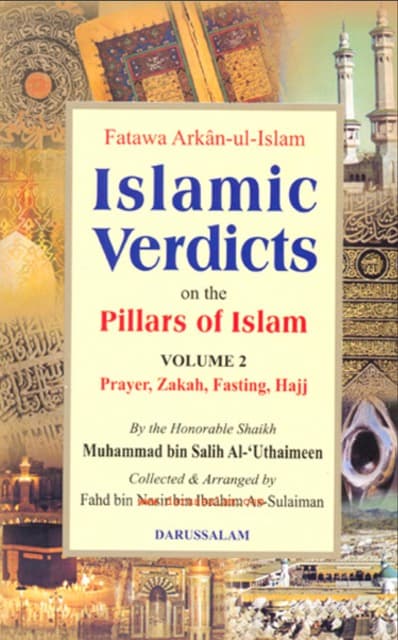 Islamic Verdicts on the Pillars of Islam Vol. 2
