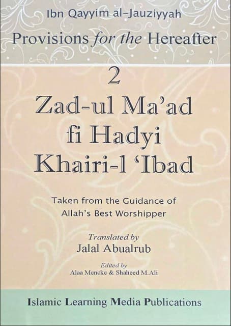 Zad-Ul-Ma'ad Vol. 2