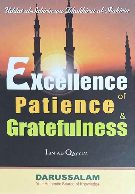 Excellence of Patience Gratefulness