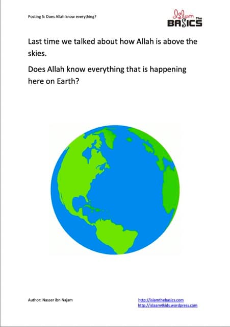 Does Allah know everything