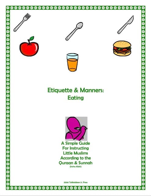 Eating Etiquette For Children